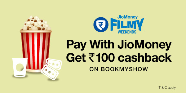 Get Rs 100 Cashback on Book My Show